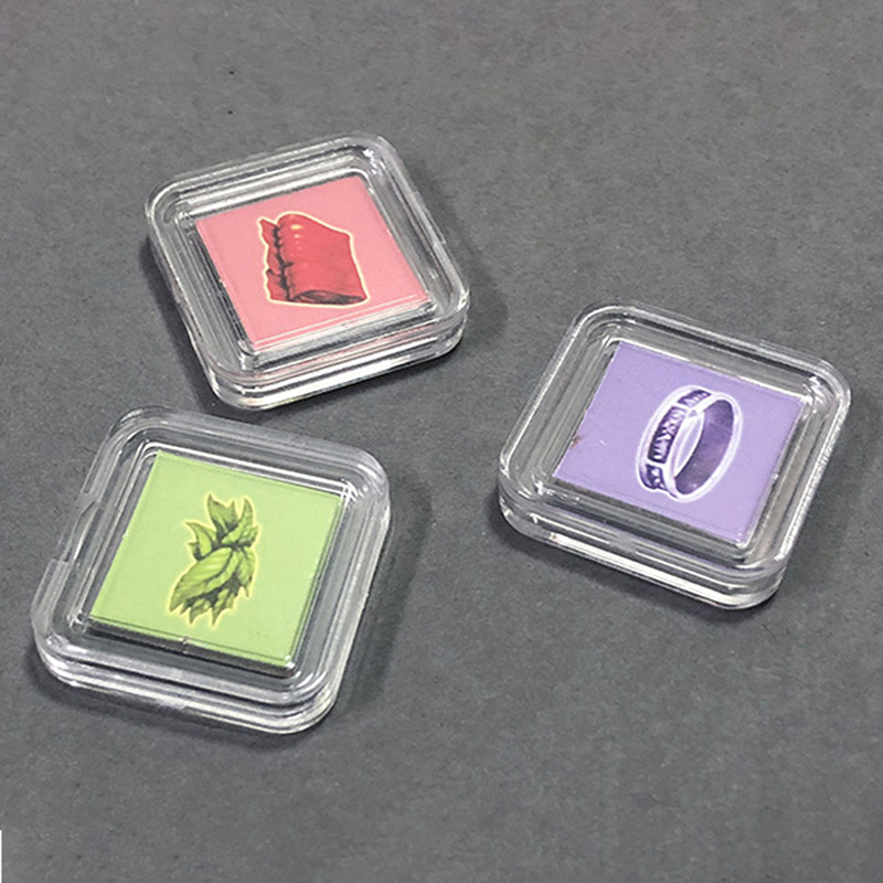Board Game Economy - 10PCS Square Clear Plastic Protector Containers