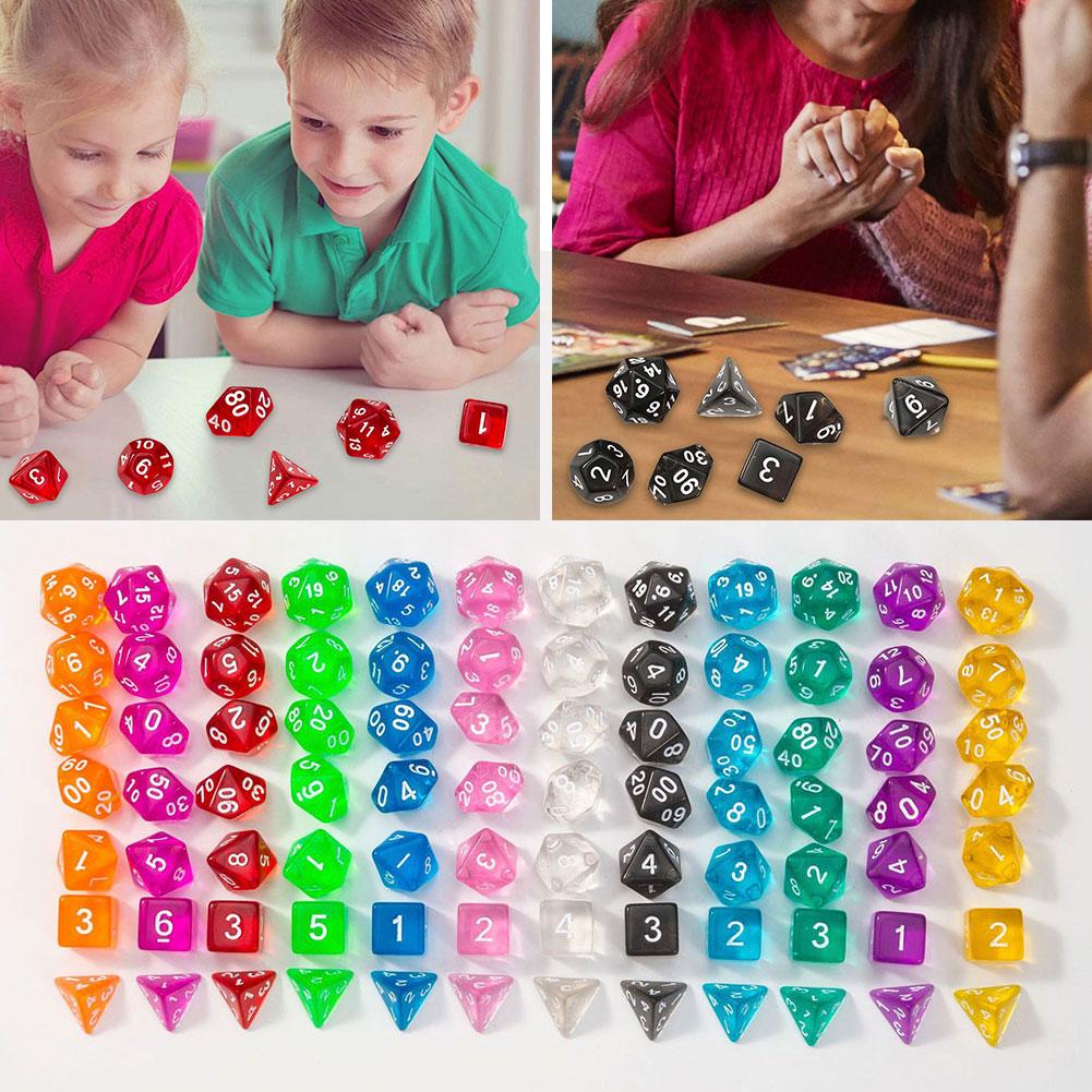 Board Game Font - 7 Pcs of New Single Color