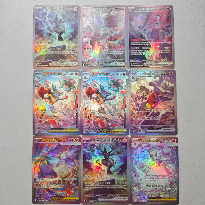 Diy PTCG English Foil Mega Evo - Board Game English 评论和价格