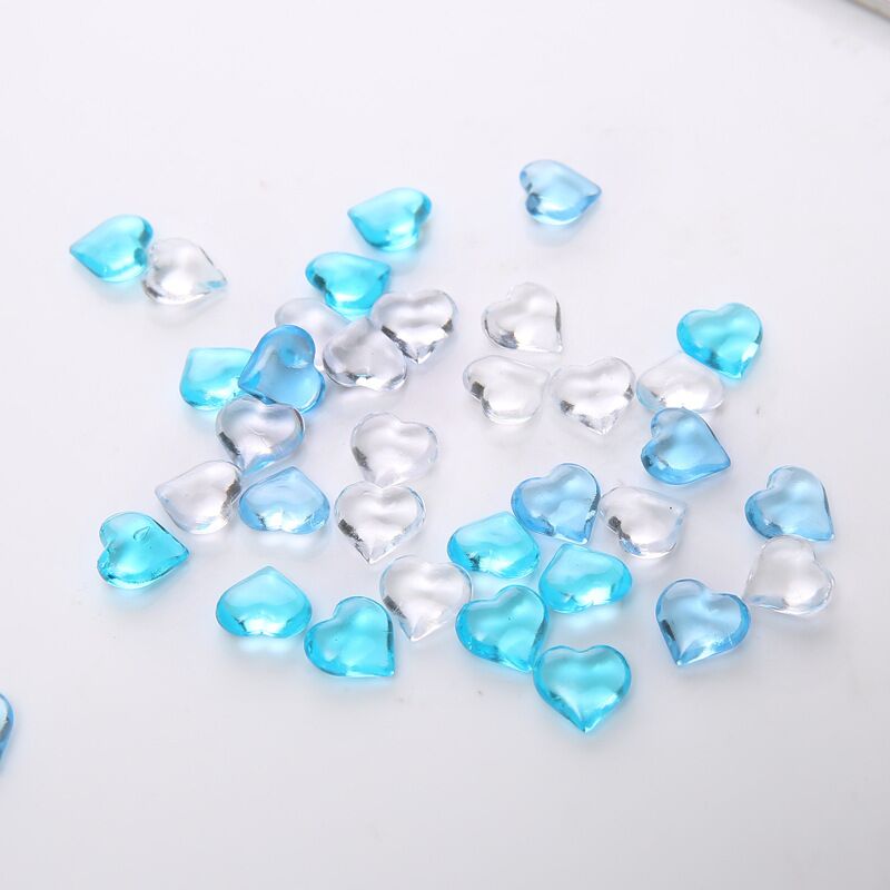 100PCS 10*4mm Heart Shape Acry - Board Game Economy 评论和价格