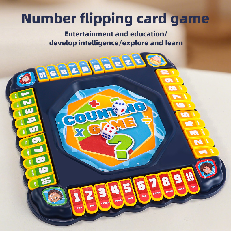 Blue Number Flip Tabletop Game - Board Game Recommendation 评论和价格