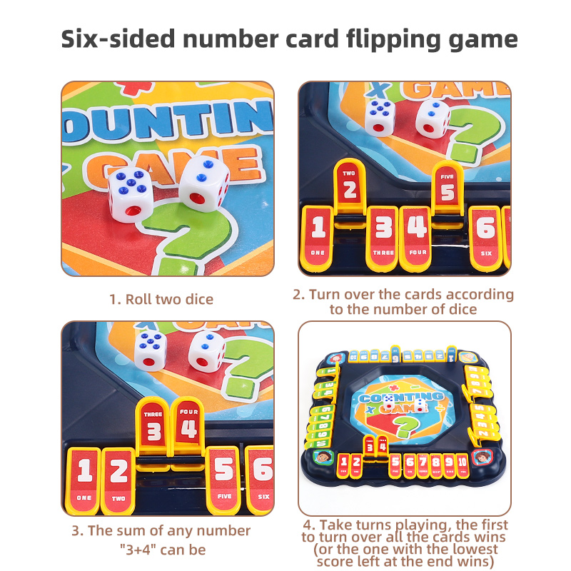 Blue Number Flip Tabletop Game - Board Game Recommendation 评论和价格