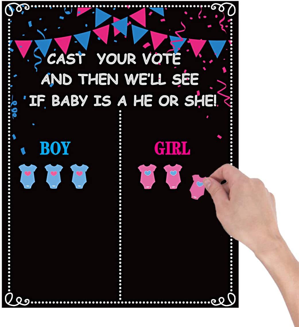 Gender Reveal Boy Or Girl Voti - Board Game Quote 评论和价格