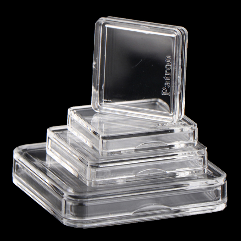 10PCS Square Clear Plastic Pro - Board Game Economy 评论和价格