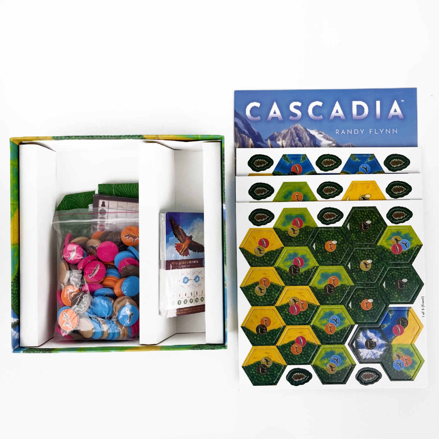Cascadia Boardgame | Strategic - Board Game Harmonies 评论和价格