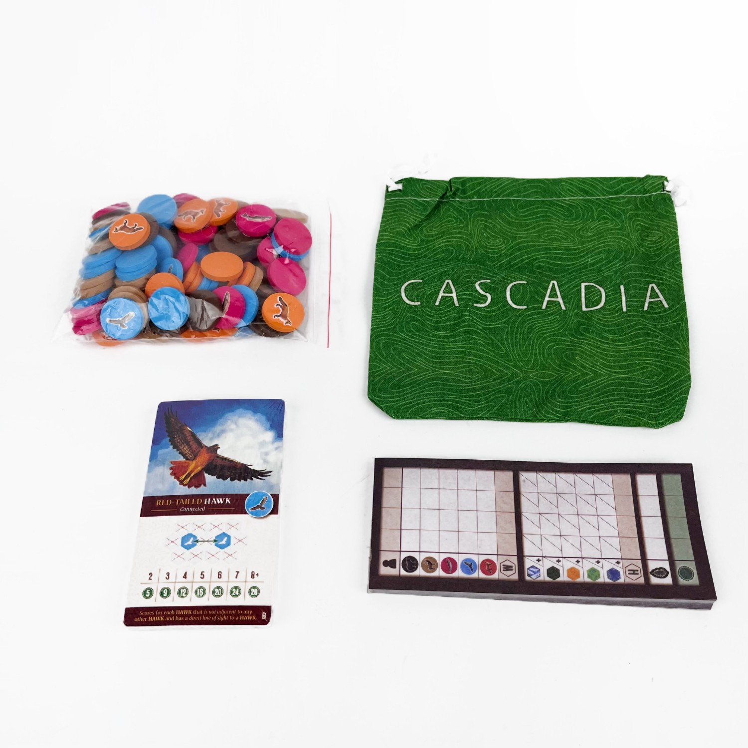 Cascadia Boardgame | Strategic - Board Game Harmonies 评论和价格
