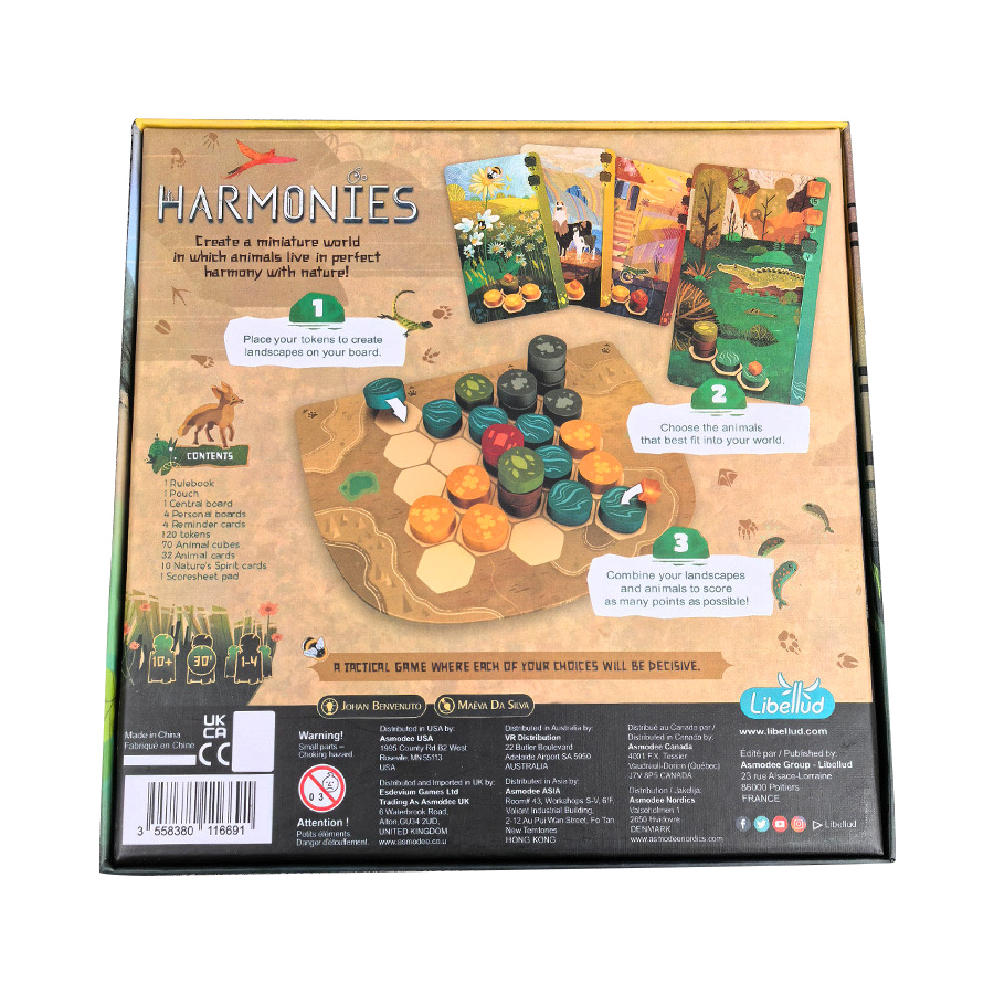 Harmonies - Board Games - Crea - Board Game Harmonies 评论和价格